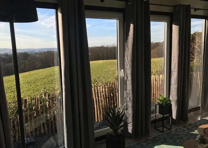 Casa de Férias Tiny-house Mit Alpen- Stadt- Und Poolblick , Wlan Passau